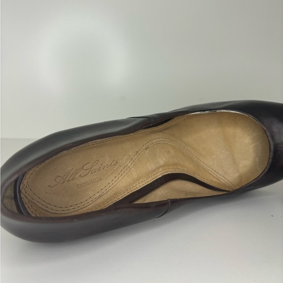 ALLSAINTS LEATHER HEELS - Picture 8 of 8